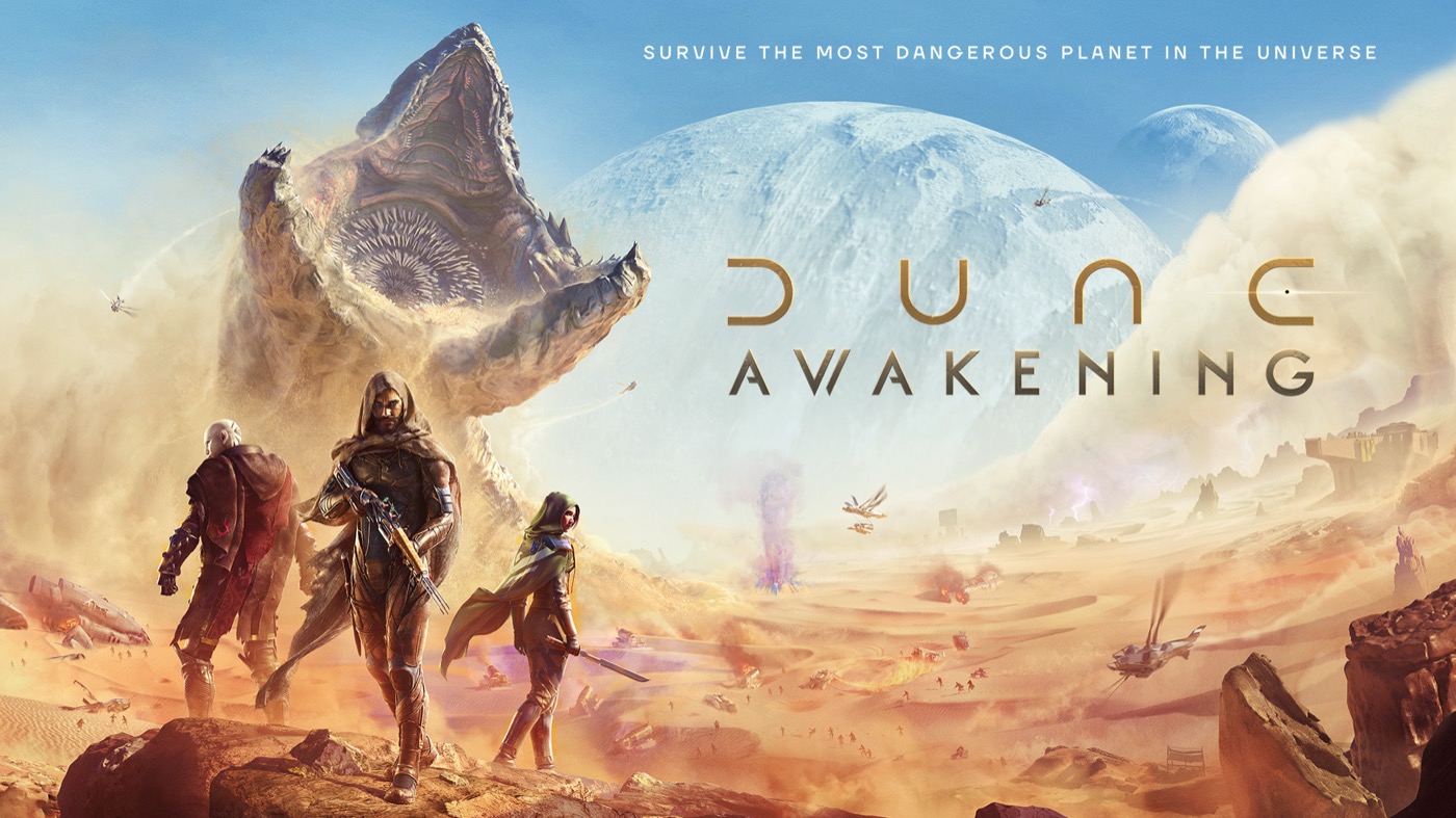 Dune Awakening key art on Arrakis